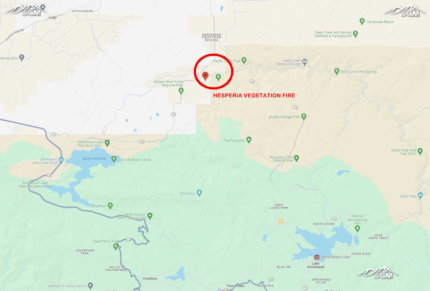 SCM Incident Map